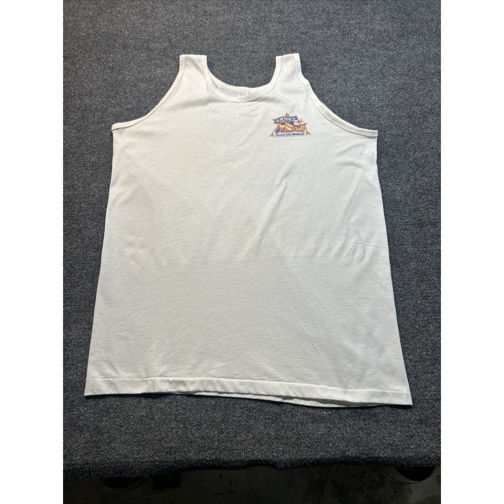1992 Vintage Single Stitch Joe Camel Tank Top Adult OS Unisex Cigarette Smoking